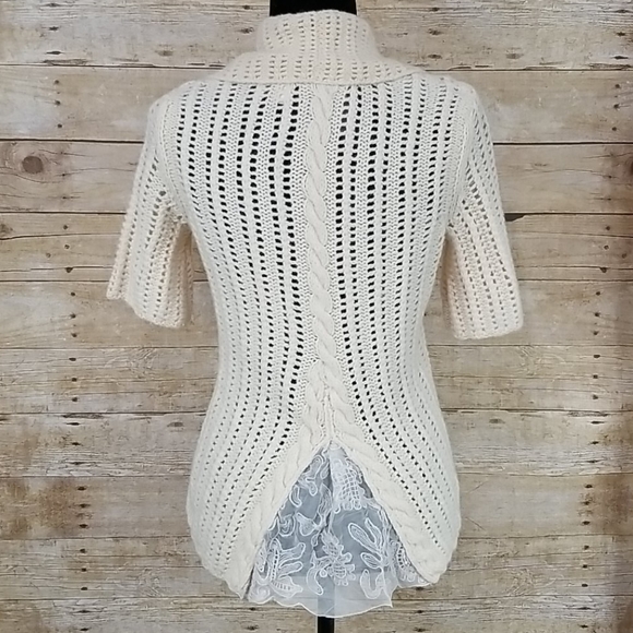 Anthropologie Guinevere First Flurry Cardigan - Picture 6 of 8